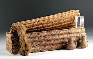 Chancay Textile Weaver Basket