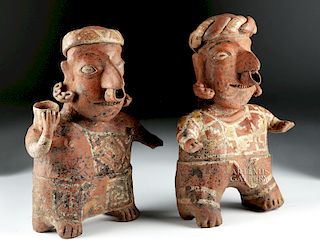 Matched Pair Nayarit Male, Female Figures, ex-Hollywood