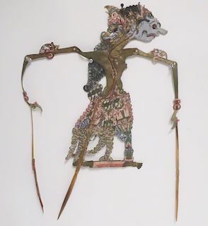 Balinese Shadow Puppet, Vintage