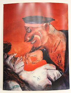 Huge Poster for Sabbath's Theatre After Otto Dix