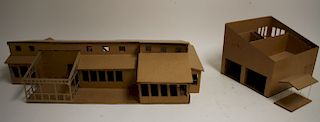 Modernist Cardboard Architectural Models - Roth