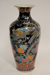 Massive Japanese Porcelain Vase