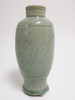 Chinese Celadon Pottery Vase