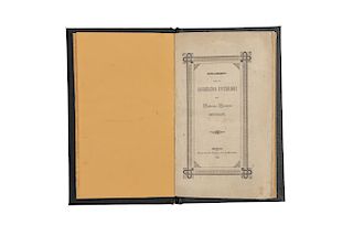 Reglamento para el Gobierno Interior del Soberano Congreso Constituyente. México: Imprenta del Águila, 1846.