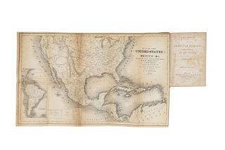 Willard, Emma. Last Leaves of American History: Comprising Histories of the Mexican War and California. New York, 1849. Mapa Plegado.