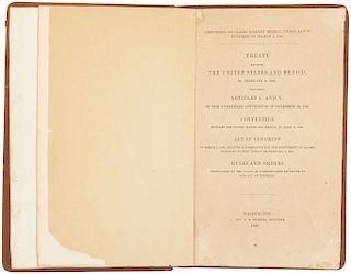 Treaty Betwen the United States and Mexico, of February 2, 1848. Washington, 1849.