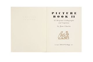 Charlot, Jean. Picture Book II. Los Angeles: Zeitlin & Ver Brugge, 1973. Edición de 1,000 ejemplares, firmado por Jean Charlot.