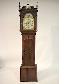 English Tall Case Clock, Edm. Scholfield Rochdale