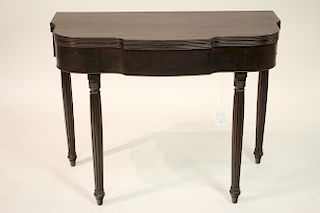 Federal Style Mahogany Games Table, 19th C.