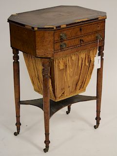 Federal Octagonal Sewing Table