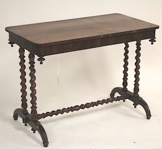 Victorian Mahogany Sofa Table