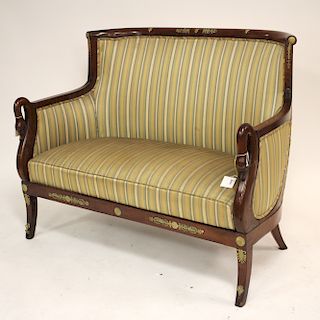 French Empire Settee