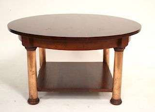 Troy Brook Visions Wood Cherry/Copper Table