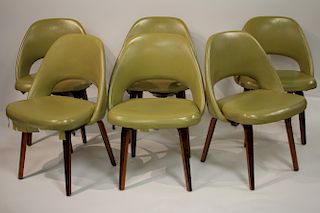Eero Saarinen for Knoll, 6 Model 71 Chairs