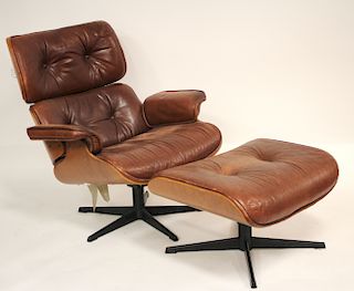 In the Style of Eames, Lounge Chair and Ottoman