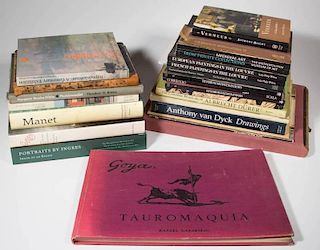 ASSORTED FINE ART REFERENCE VOLUMES, LOT OF 24