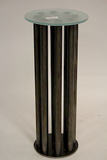 Custom Steel Columnar Pedestal - Jurgen Skoda