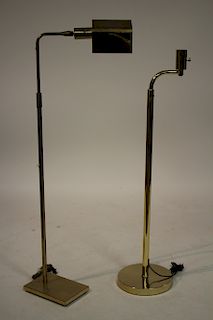 Koch & Lowy, J.Menaizabal Standing Brass Lamps