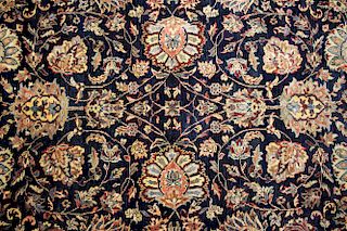 Indo Persian Rug Wool Hand Knotted