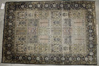 Persian Garden Carpet Shades of Blue