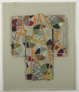 Sandy Kinnee, "Geometric Kimono Suite" Etching