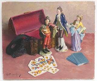 Robert Chailloux, Figurines and Cards O/C