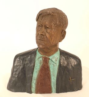 Michael De Lisio  Am 1912-2003, W H Auden Bronze