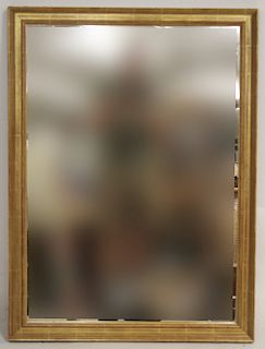 19th C Continental Cast Iron Scrolled Frame Mirror