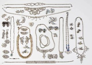 ASSORTED COSTUME JEWELRY, LOT OF 53