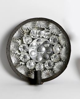 AMERICAN REFLECTIVE CANDLE SCONCE