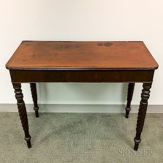 Classical Mahogany Console Table