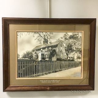 Framed Curtis Homestead Accented Photograph