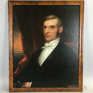 American School, 19th Century  Portrait of a Gentleman