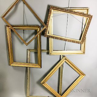 Six Gilt Frames