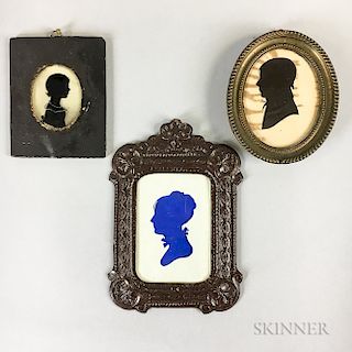 Three Silhouette Portraits