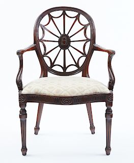 20th Century Georgian Style Armchair
