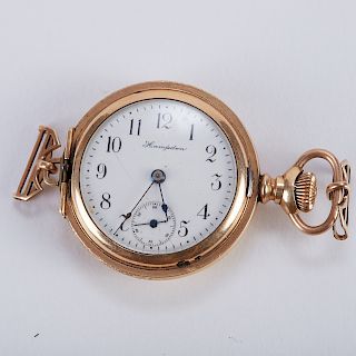 Hampden Pocket Watch Missing Cover