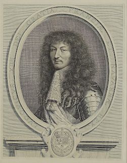Robert Nanteuil Portrait of Louis XIV of France E