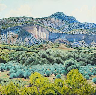 Christopher Gerlach Landscape Oil on Canvas