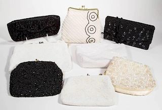 VINTAGE AND MODERN BEADED LADY'S PURSES, LOT OF EIGHT