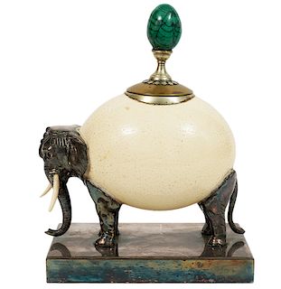 Anthony Redmile Ostrich Egg Elephant Vessel