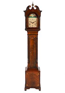 Chippendale 20th C. Grandmothers Clock