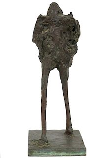 Oliffe Richmond 'Lizard Man' Bronze Sculpture
