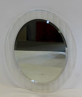 Vintage And Fine Quality Lucite Mirror