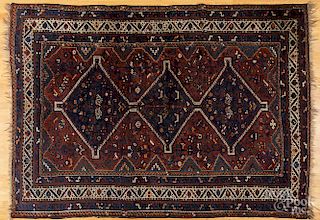 Semi-antique Shiraz carpet
