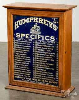 Humphrey's medicine cabinet