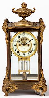 Ansonia crystal regulator clock