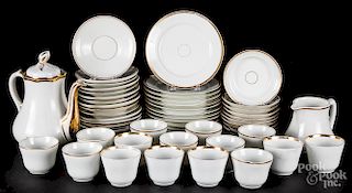 Hard paste porcelain tea and luncheon service