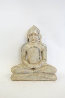 A Marble Figure of Tirthankara.