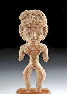 Fine Michoacan Pottery Standing Female Figure